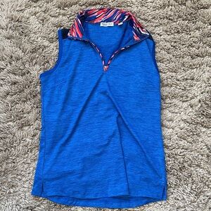 Bermuda Sands XP half zip golf tank - women’s size M